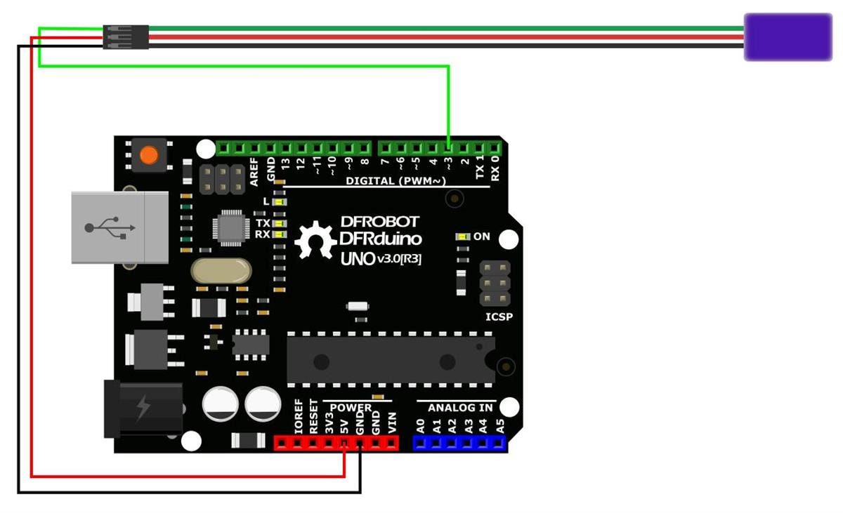 DFRobot Gravity 5V Non-contact Liquid Level Sensor