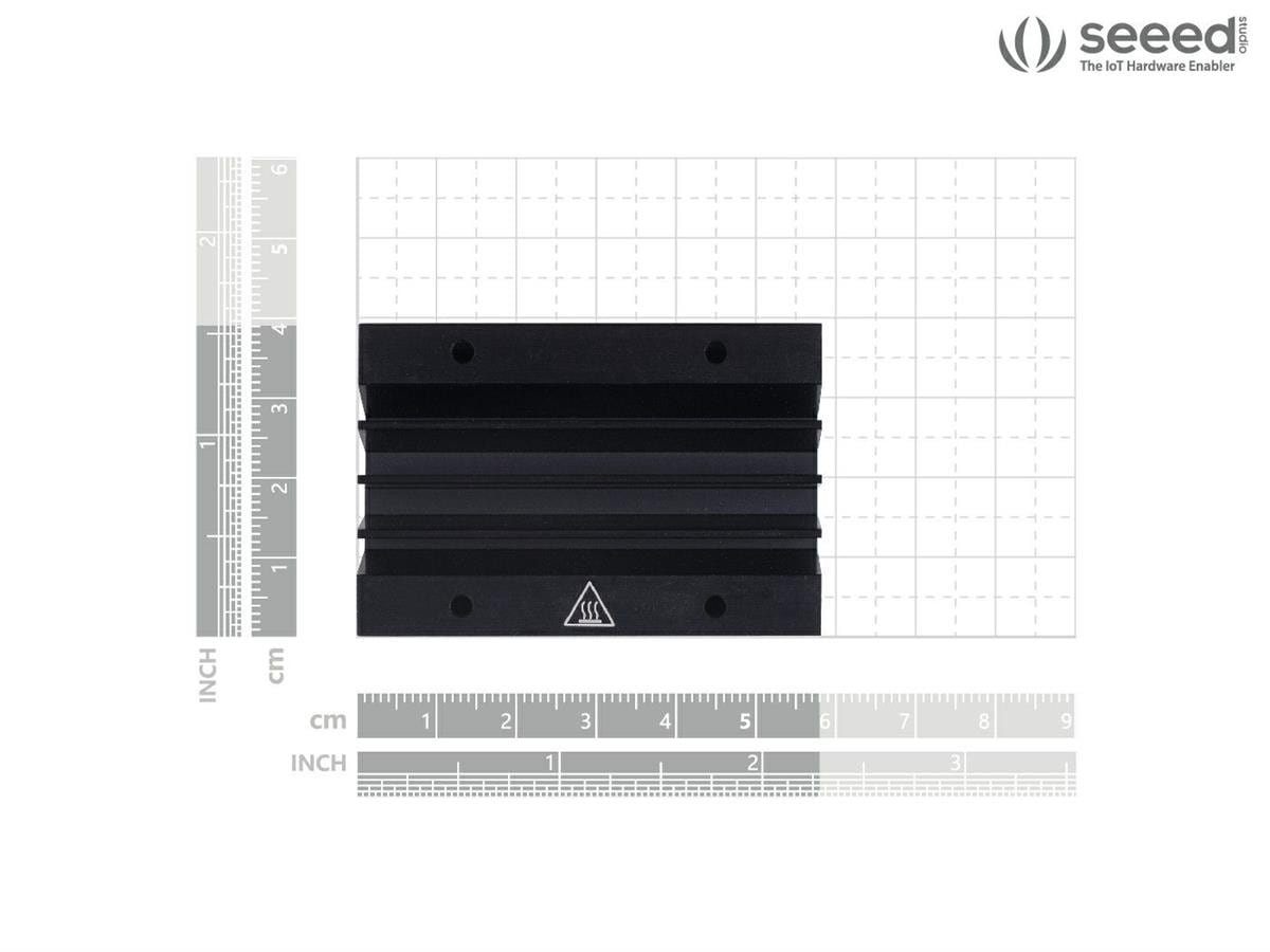 Seeed Studio Aluminum Heatsink for Jetson Nano Module
