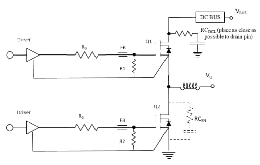 Schematic - Transphorm TP65H050G4YS 650V SuperGaN® FET