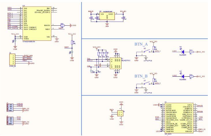 Schematic - M5Stack M129 HMI Interface Module