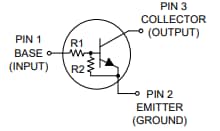 Block Diagram - onsemi MUN5234 NPN Bipolar Digital Transistor