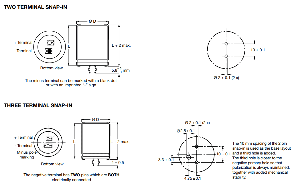 Chart - Vishay / BC Components 193 PUR-SI Aluminum Electrolytic Capacitors