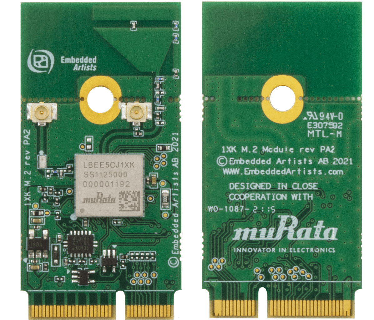 Embedded Artists 1XK M.2 Module