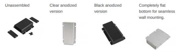Hammond Manufacturing 1455F Extruded Aluminum Enclosures