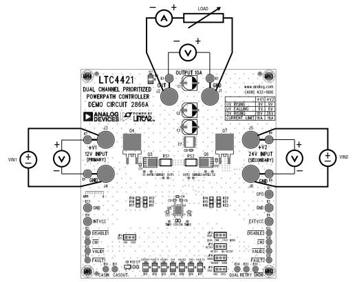 Analog Devices Inc. LTC4421 Demo Board DC2866A
