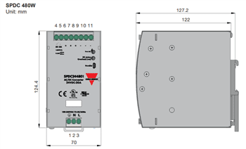Carlo Gavazzi SPDM Economical Slimline Power Supplies