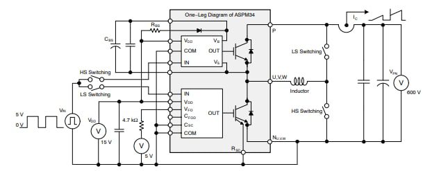 Location Circuit - onsemi NFVA22512NP2T Intelligent Power Module