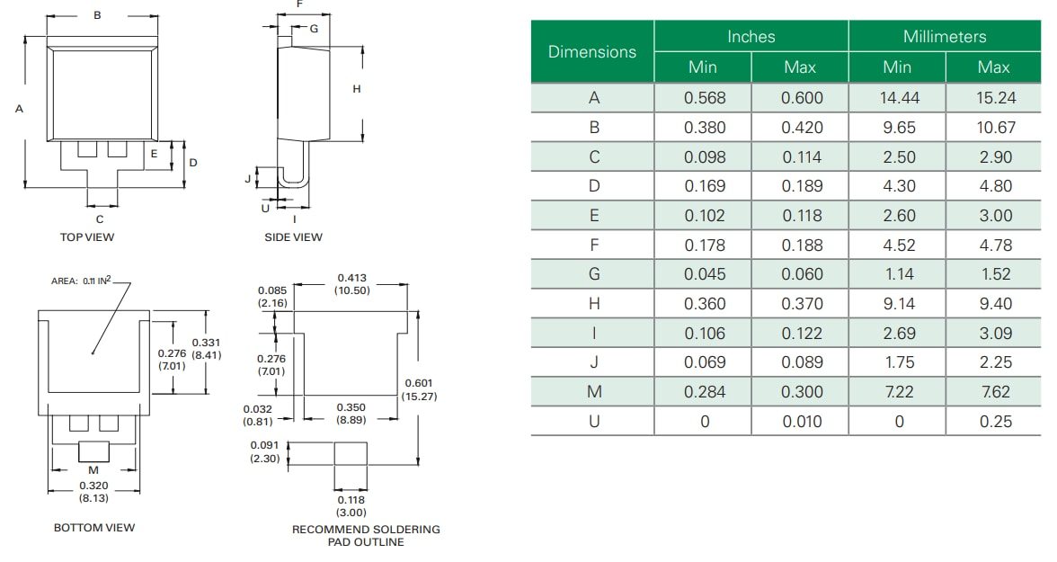 Littelfuse SLD6S Automotive TVS Diodes
