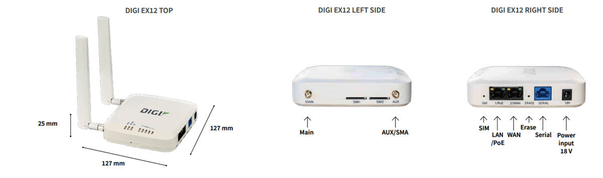 Digi EX12 LTE Cellular Extenders Digi EX12 LTE Cellular Extenders