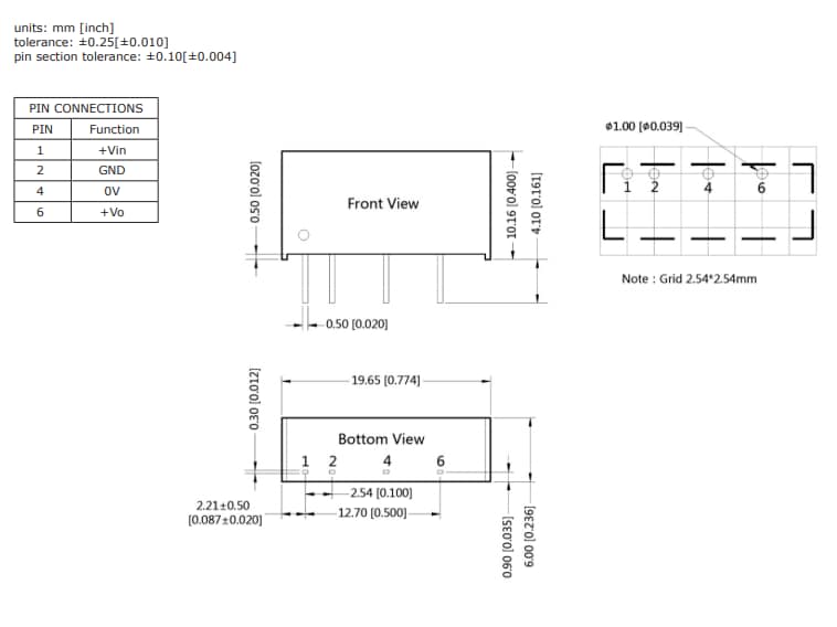 CUI Inc PQME1-S DC-DC Converters