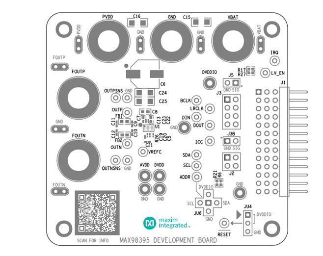 Analog Devices / Maxim Integrated MAX98395EVSYS Evaluation System