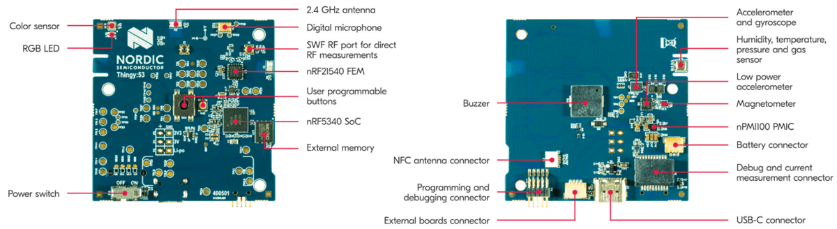 Nordic Semiconductor Thingy:53 Rapid Prototyping Platform Nordic Semiconductor Thingy:53 Rapid Prototyping Platform