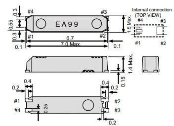 Epson Timing MC-146 Crystal Units