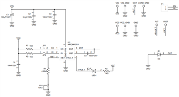 Schematic - Monolithic Power Systems (MPS) EVQ6610-S-00A & EVQ6610-J-00A Evaluation Boards