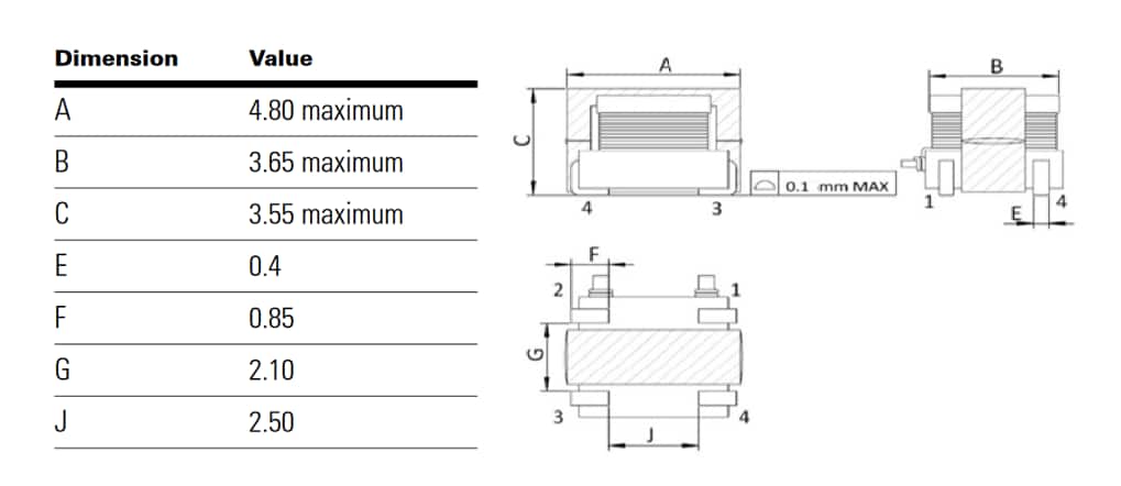Eaton ECSTA Automotive Grade Current Sense Transformers