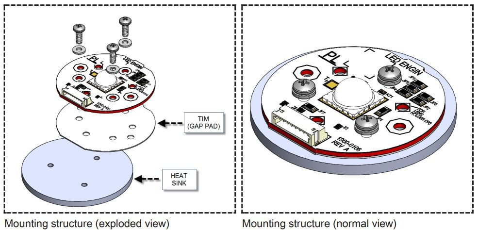 ams OSRAM LZ1-10UBN0 LED ENGIN LuxiGen