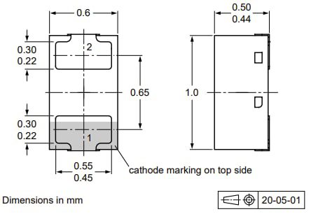 Nexperia BAT46LS-Q General-Purpose Schottky Diode