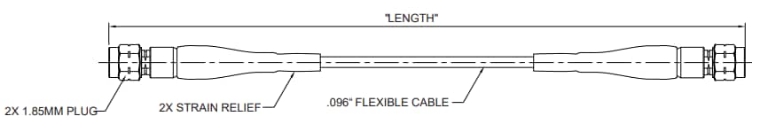 Johnson / Cinch Connectivity Solutions 1.85mm 67GHz Flexible Cable Assemblies