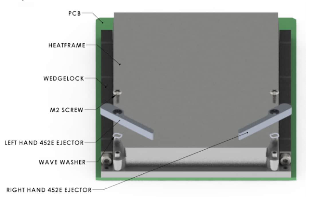 Schematic - Wakefield-Vette 452E Series Ejectors for Embedded Cooling