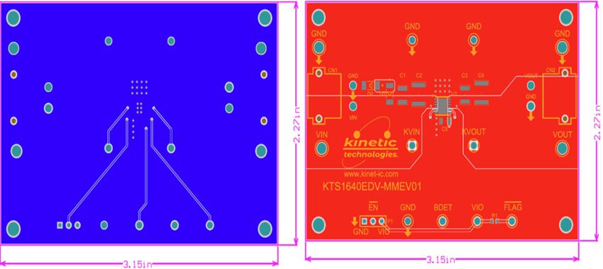 Kinetic Technologies KTS1640 Evaluation Kit Kinetic Technologies KTS1640 Evaluation Kit