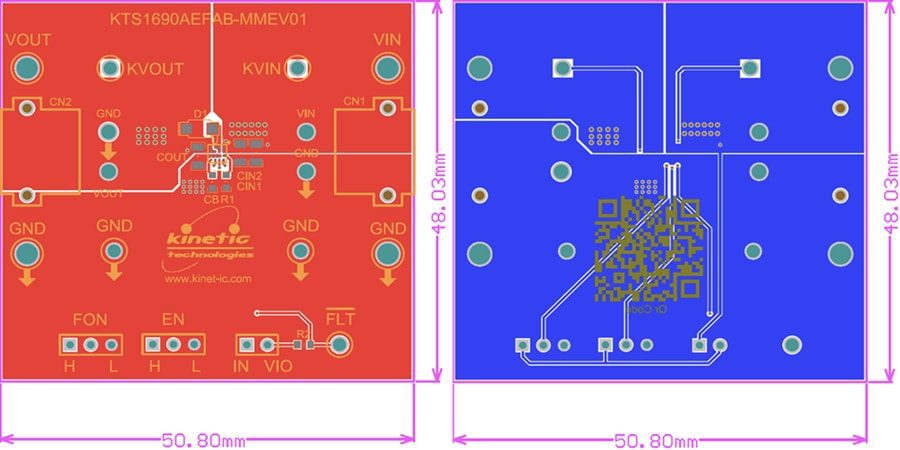 Kinetic Technologies KTS1690A Evaluation Kit Kinetic Technologies KTS1690A Evaluation Kit