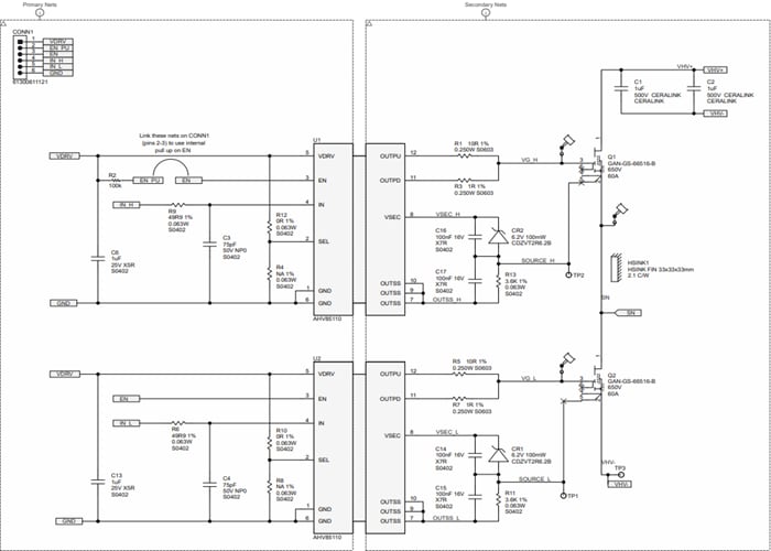 Schematic - Allegro MicroSystems APEK85110KNH-01-T-MH Evaluation Board