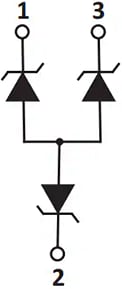 Littelfuse SP4338-02WTG Bidirectional TVS