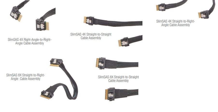 Molex SlimSAS Cable Assemblies