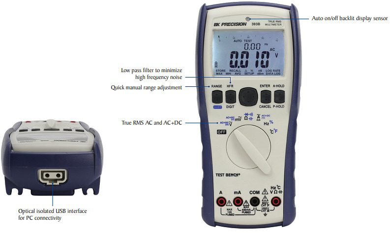 B&K Precision 390B & 394B Multimeters
