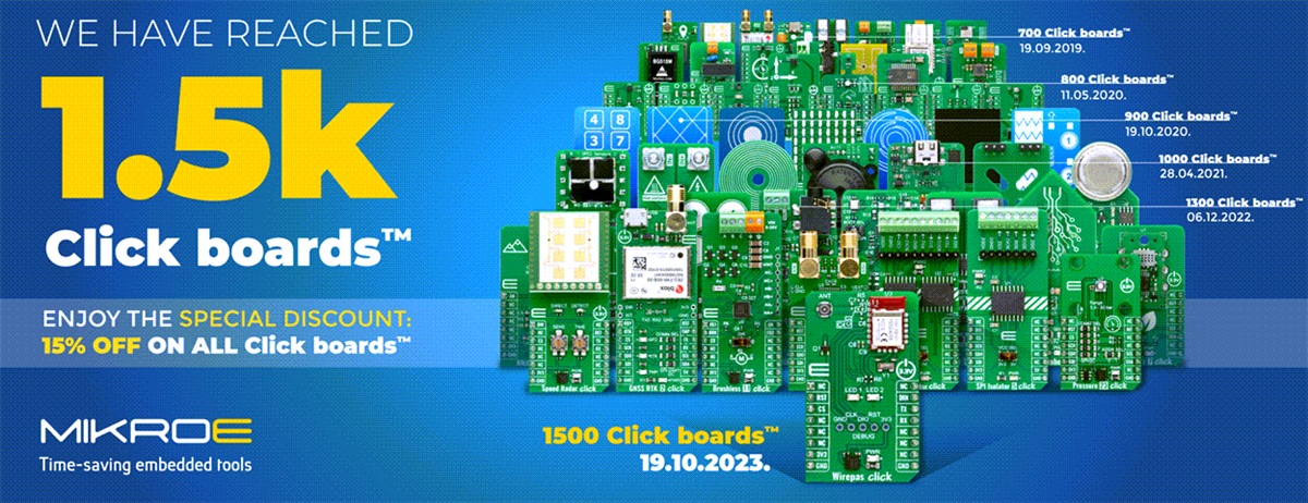 Mikroe MIKROE-5874 Wirepas Click Mikroe MIKROE-5874 Wirepas Click