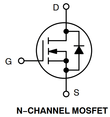 Application Circuit Diagram - onsemi NTBLS1D7N10MC Single N-Channel MOSFET