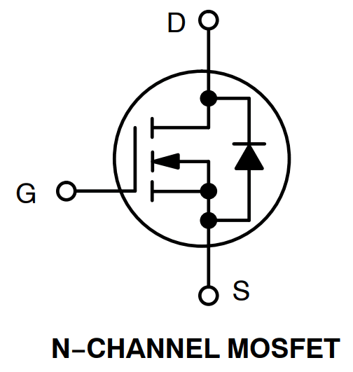 Application Circuit Diagram - onsemi NTBLS1D5N10MC Single N-Channel MOSFET