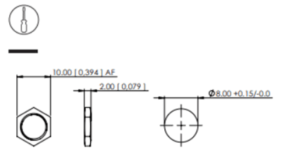 APEM Q8 Low-Power Panel-Mount LED Indicators