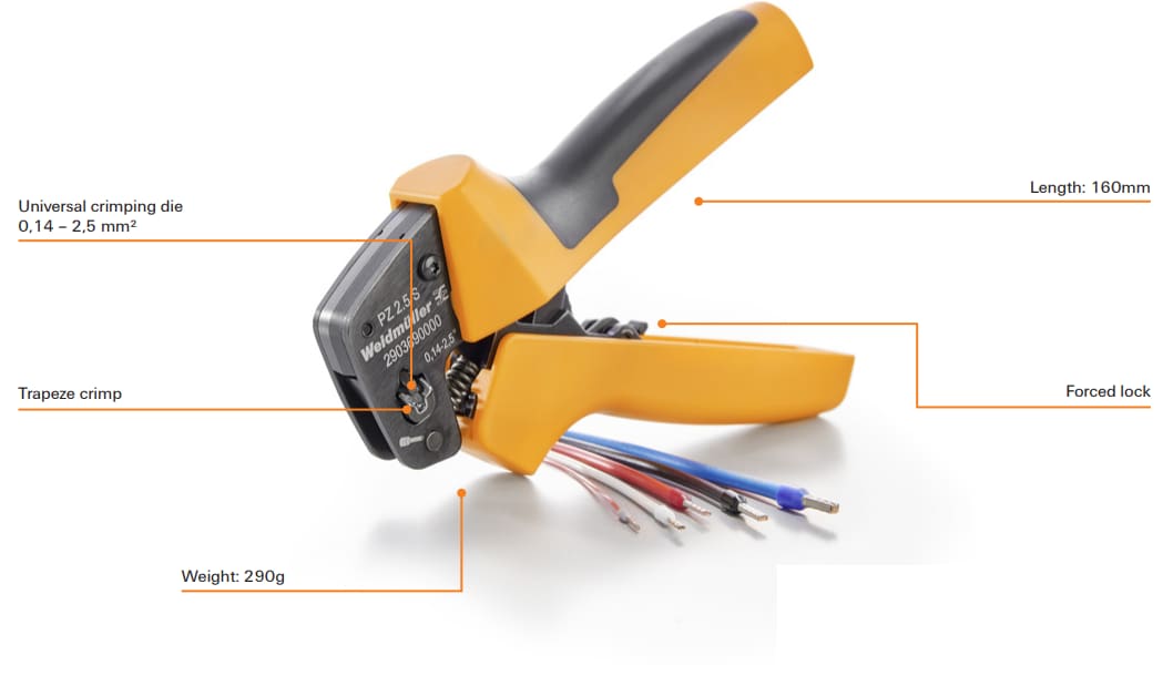 Weidmuller PZ 2.5 Crimping Tool