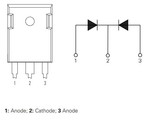 Littelfuse DPF120C600HB Fast Recovery Diode