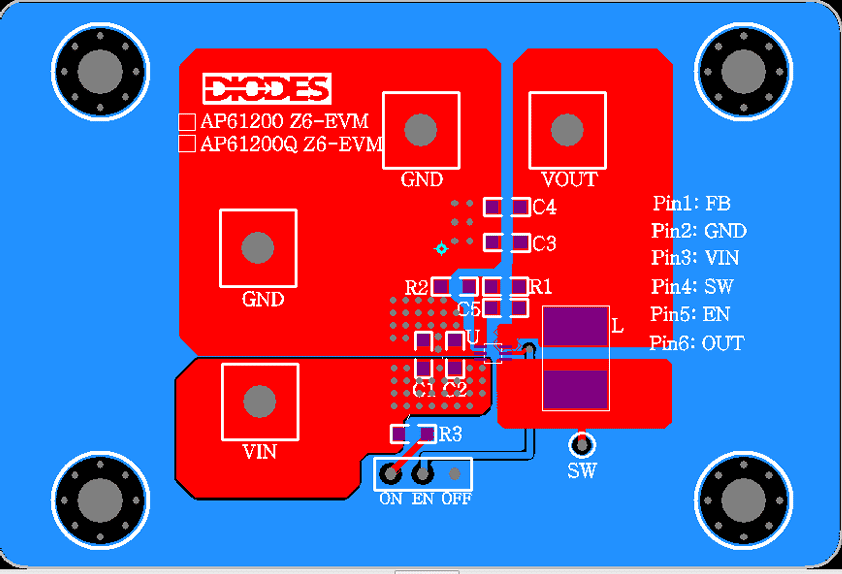 Diodes Incorporated AP6120x Evaluation Boards