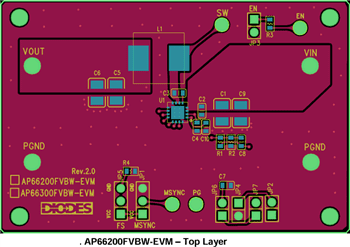 Diodes Incorporated AP66200 Evaluation Board Diodes Incorporated AP66200 Evaluation Board