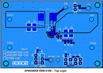 Diodes Incorporated AP66300Q Evaluation Board Diodes Incorporated AP66300Q Evaluation Board