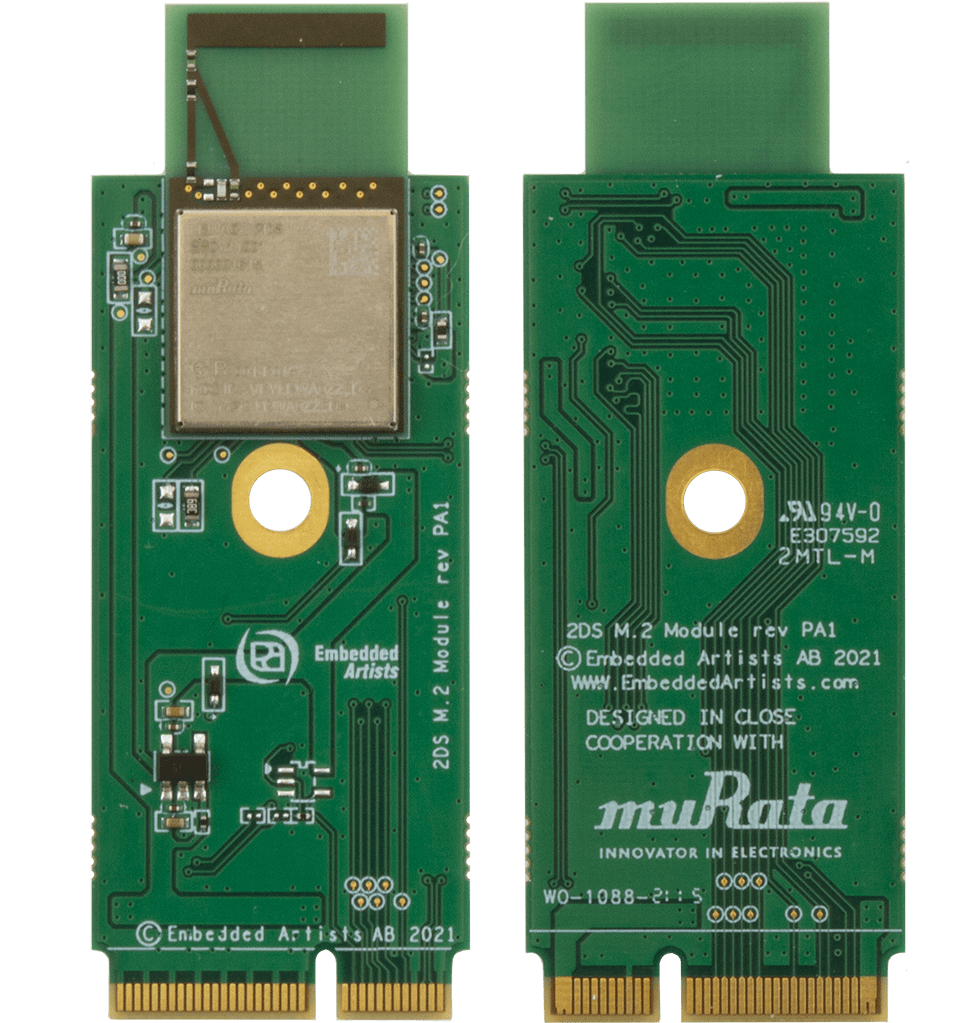 Embedded Artists 2DS M.2 Module