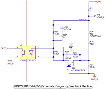 Schematic - Texas Instruments UCC28781EVM-053 Evaluation Module