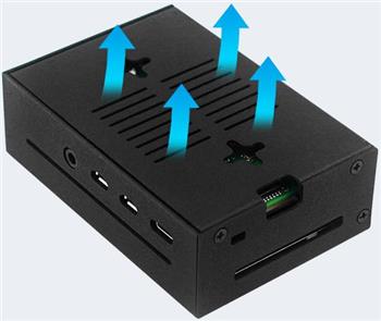 DFRobot Raspberry Pi 4 Metal Case DFRobot Raspberry Pi 4 Metal Case