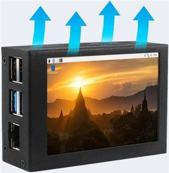 DFRobot Raspberry Pi 4 Metal Case DFRobot Raspberry Pi 4 Metal Case