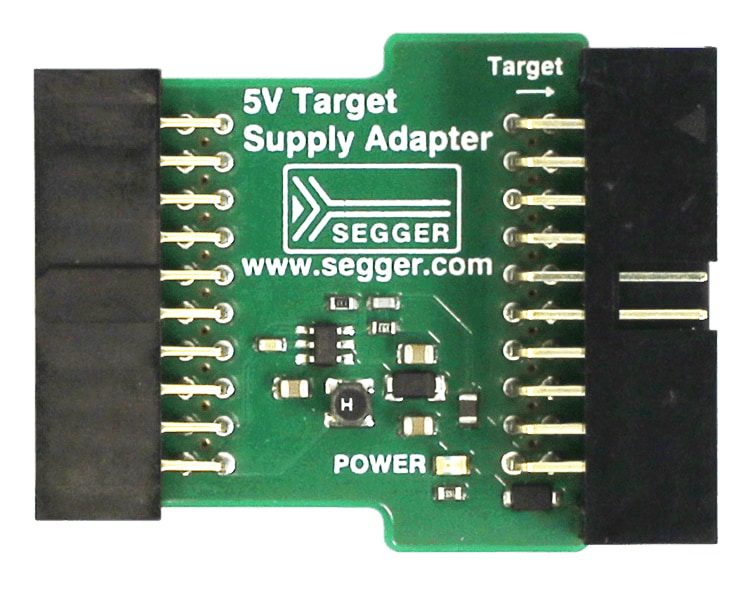 SEGGER Microcontroller 5V Target Supply Adapter Board