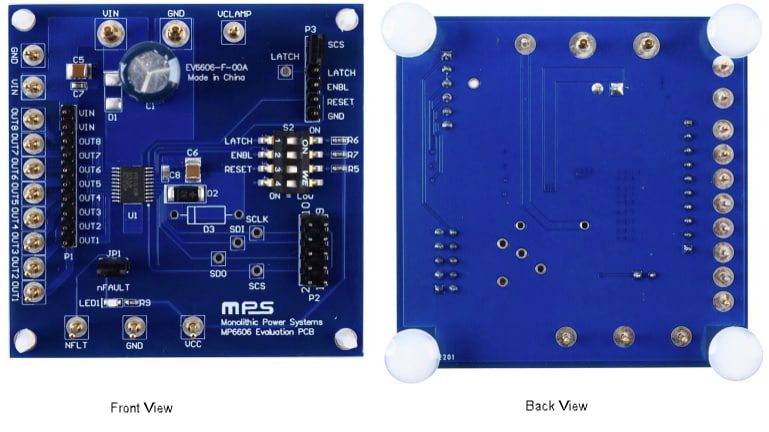 Monolithic Power Systems (MPS) EV6606-F-00A Evaluation Board Monolithic Power Systems (MPS) EV6606-F-00A Evaluation Board