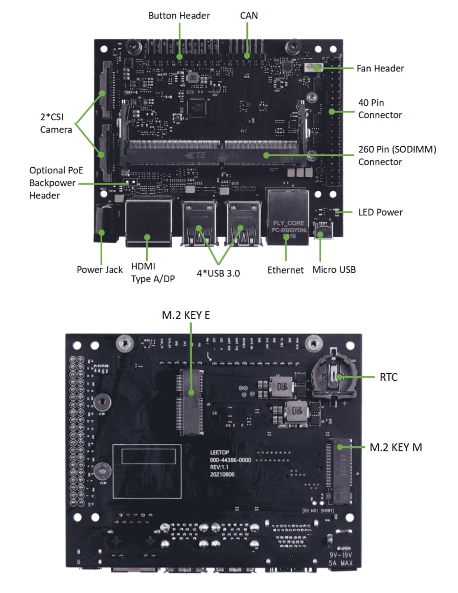 Seeed Studio A206 Carrier Board