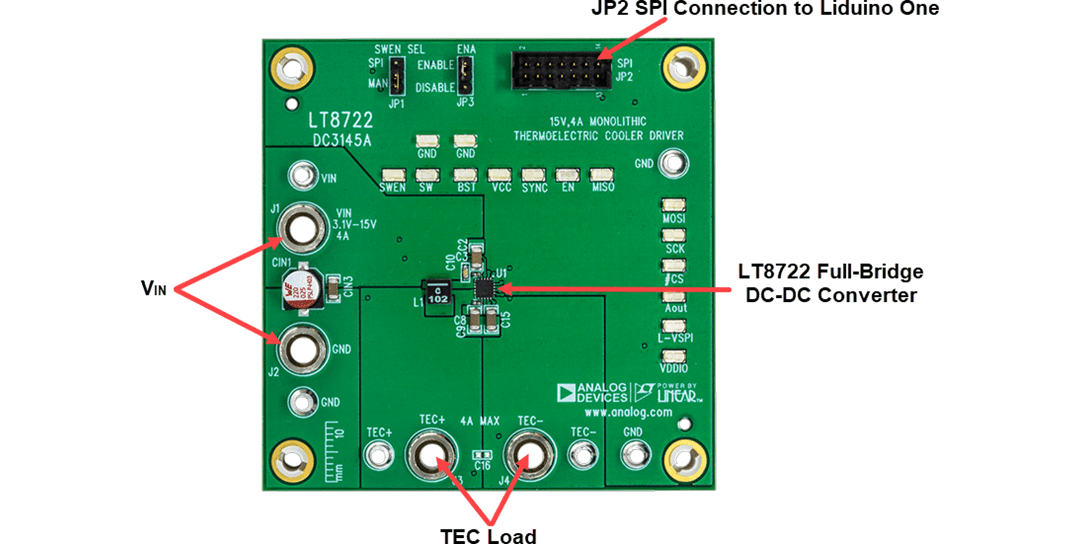 Analog Devices Inc. LT8722 Demo Board DC3145A