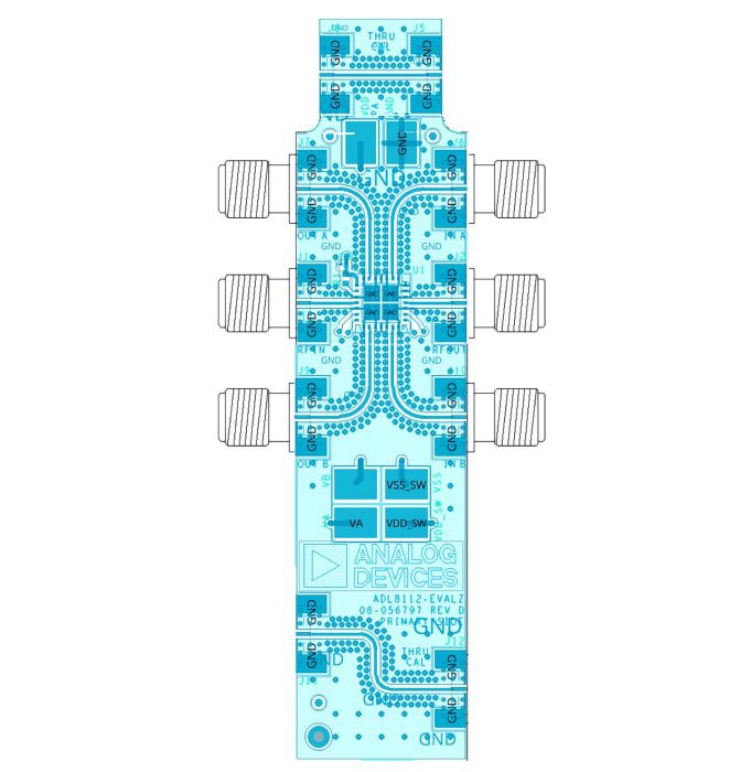 Analog Devices Inc. ADL8112-EVALZ Evaluation Board