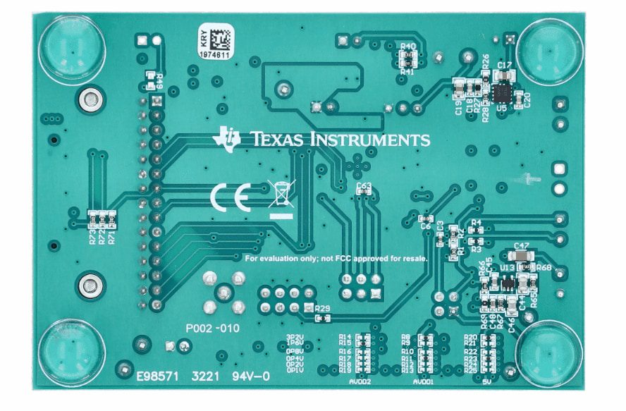 Location Circuit - Texas Instruments ADS1285EVM-PDK Demonstration Kit