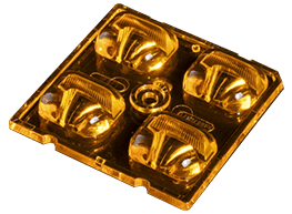 Ledil AMBER-2X2 LED Lighting Lenses
