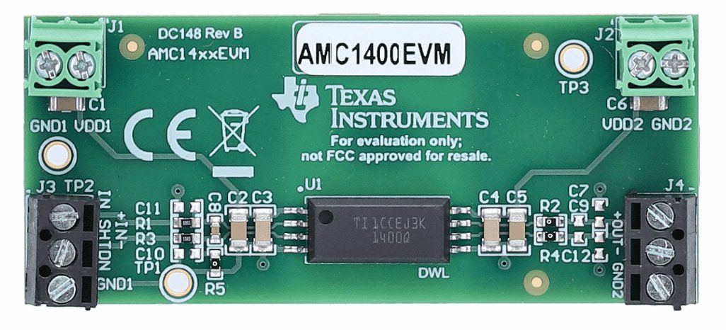 Location Circuit - Texas Instruments AMC1400EVM Evaluation Module